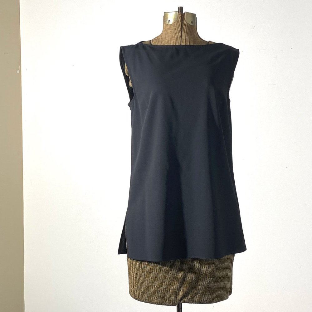Black Max Mara sleeveless top